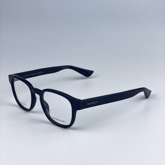 Gucci GG1343O 003 Eyeglasses Blue Square Unisex - Picture 9 of 12